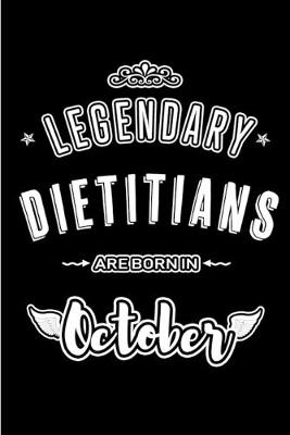 Book cover for Legendary Dietitians are born in October