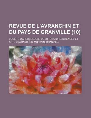 Book cover for Revue de L'Avranchin Et Du Pays de Granville (10)