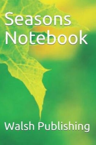 Cover of Seasons Notebook