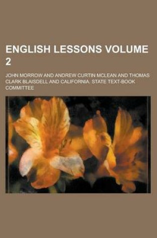 Cover of English Lessons Volume 2