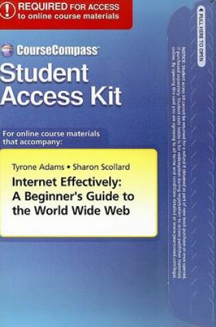 Cover of Adams CourseCompass Student Access Kit