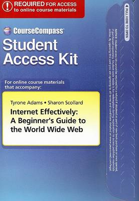 Book cover for Adams CourseCompass Student Access Kit