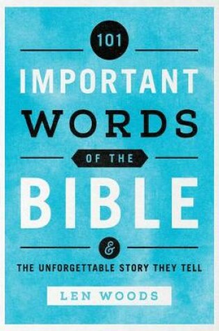 Cover of 101 Important Words of the Bible