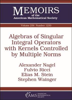 Book cover for Algebras of Singular Integral Operators with Kernels Controlled by Multiple Norms