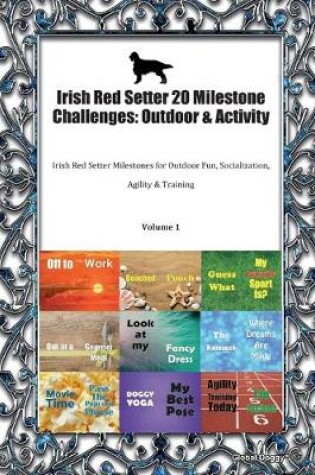 Cover of Irish Red Setter 20 Milestone Challenges
