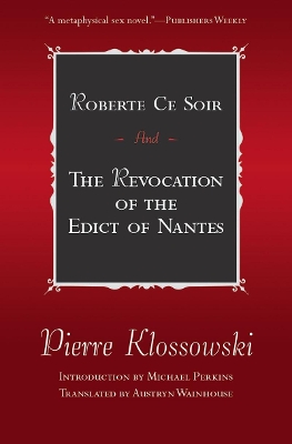 Book cover for Roberte Ce Soir: And the Revocation of the Edict of Nantes