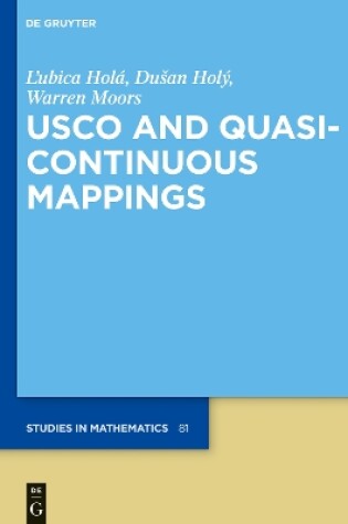 Cover of USCO and Quasicontinuous Mappings