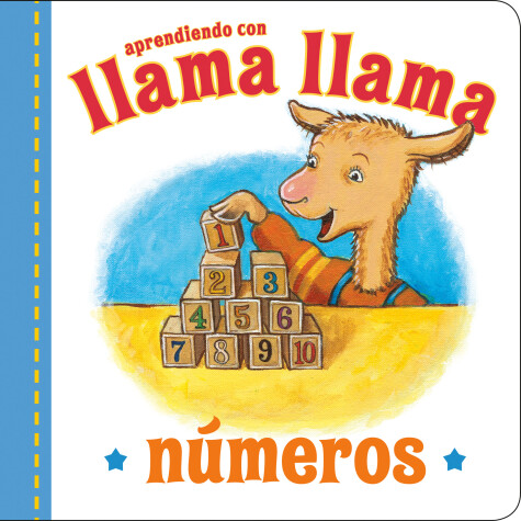Book cover for Llama Llama Numeros