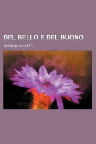Cover of del Bello E del Buono