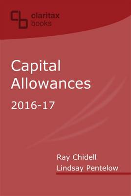 Book cover for Capital Allowances 2016-17