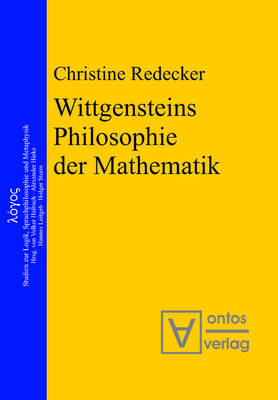 Cover of Wittgensteins Philosophie Der Mathematik