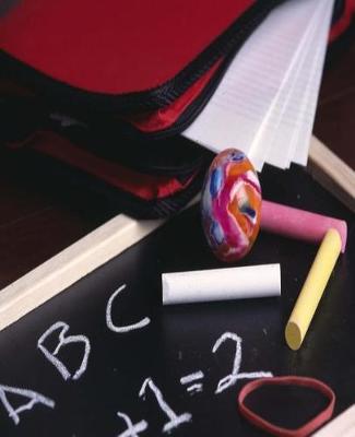 Cover of School Composition Book Small Chalkboard