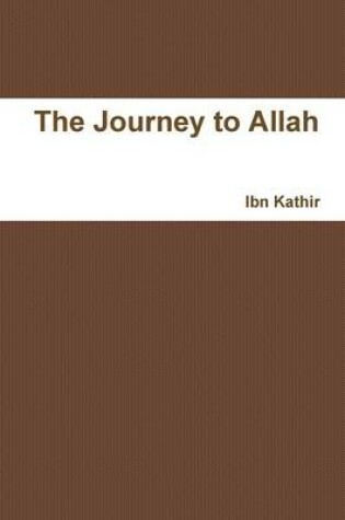 Cover of The Journey to Allah
