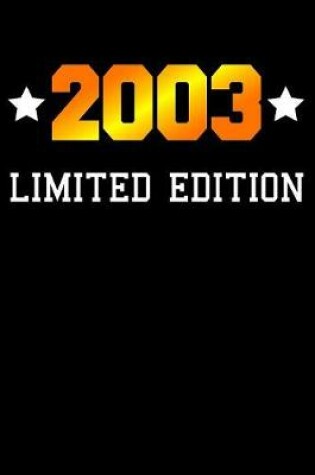 Cover of 2003 Limited Edition