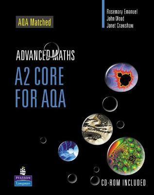 Book cover for A2 Core Mathematics for AQA