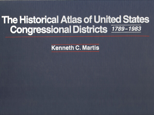 Book cover for The Historical Atlas of United States Congressional Districts