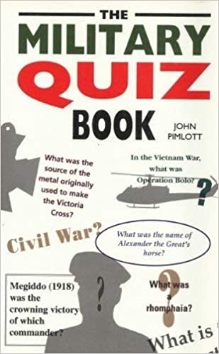 Book cover for Military Quiz Book