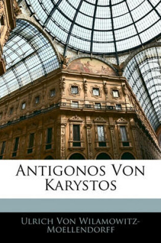 Cover of Antigonos Von Karystos