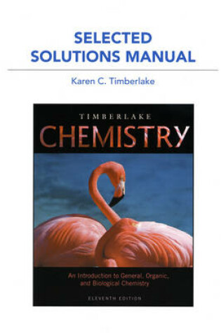 Cover of Selected Solution Manual for Chemistry