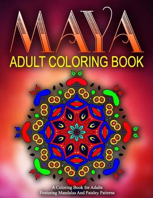 Book cover for MAYA ADULT COLORING BOOKS - Vol.16