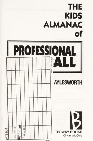 Cover of The Kids' Almanac of Professional Football