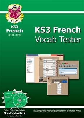 Cover of KS3 French Interactive Vocab Tester - DVD-ROM and Vocab Book