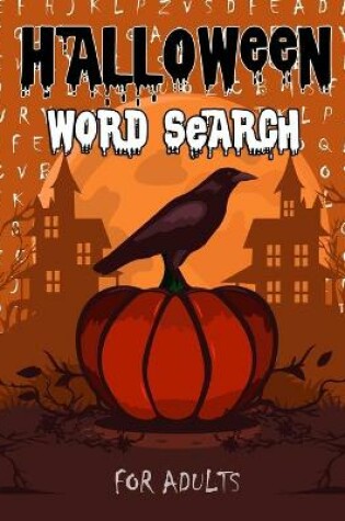 Cover of Halloween Word Search for Adults