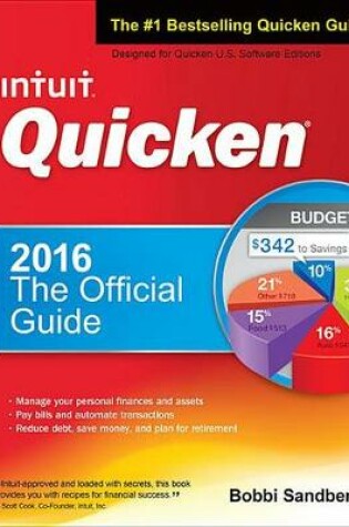 Cover of Quicken 2016 the Official Guide