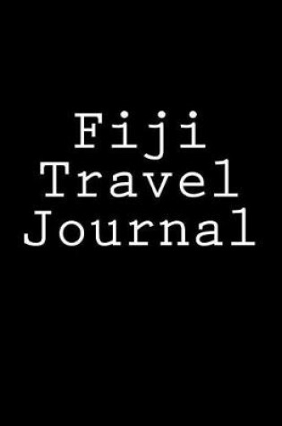 Cover of Fiji Travel Journal