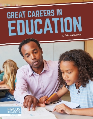 Book cover for Great Careers in Education