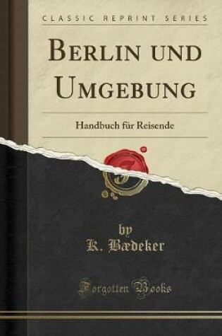Cover of Berlin Und Umgebung