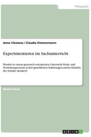 Cover of Experimentieren im Sachunterricht