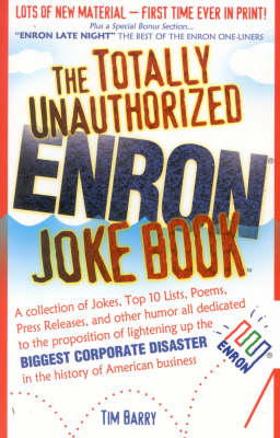 Book cover for The Totally Unauthorized Enron Joke Book