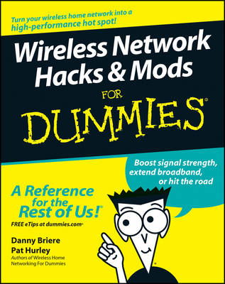 Book cover for Wireless Network Hacks and Mods For Dummies