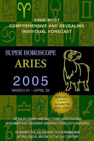 Cover of Aries (Super Horoscopes 2005)