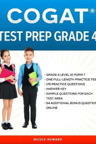 Cover of Cogat(r) Test Prep Grade 4