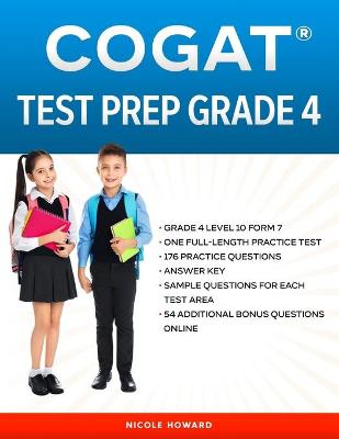 Book cover for Cogat(r) Test Prep Grade 4