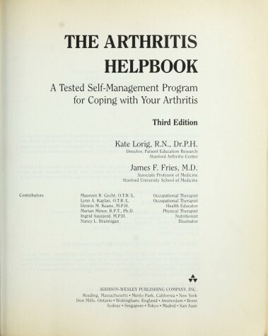 Book cover for The Arthritis Helpbook