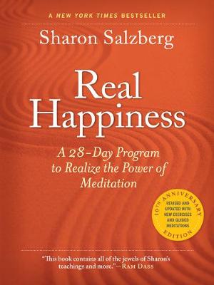 Book cover for Real Happiness, 10th Anniversary Edition