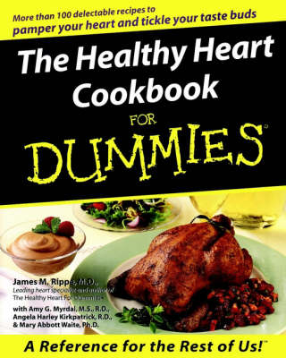 Book cover for The Healthy Heart Cookbook For Dummies