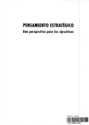 Book cover for Pensamiento Estrategico