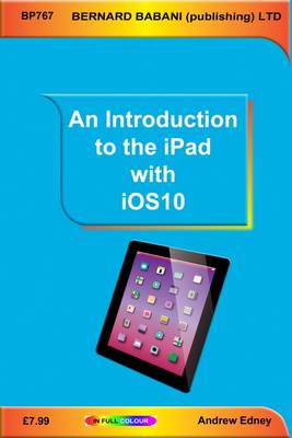 Book cover for An Introduction to the iPad with iOS10