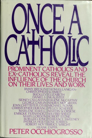 Book cover for Once a Catholic