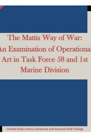 Cover of The Mattis Way of War