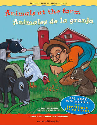 Book cover for Animals at the Farm / Animales de La Granja