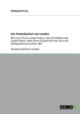 Book cover for Der Kristallpalast von London