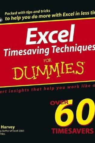 Cover of Excel Timesaving Techniques For Dummies