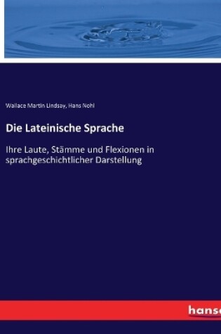 Cover of Die Lateinische Sprache