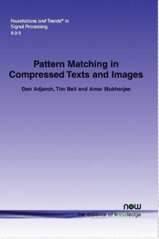 Cover of Pattern Matching in Compressed Texts and Images