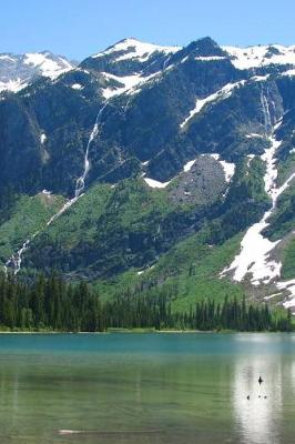 Book cover for Avalanche lake in Glacial National Park in Montana Journal